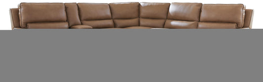 DeepWakes 6-Piece Reclining Sectional with Storage Console