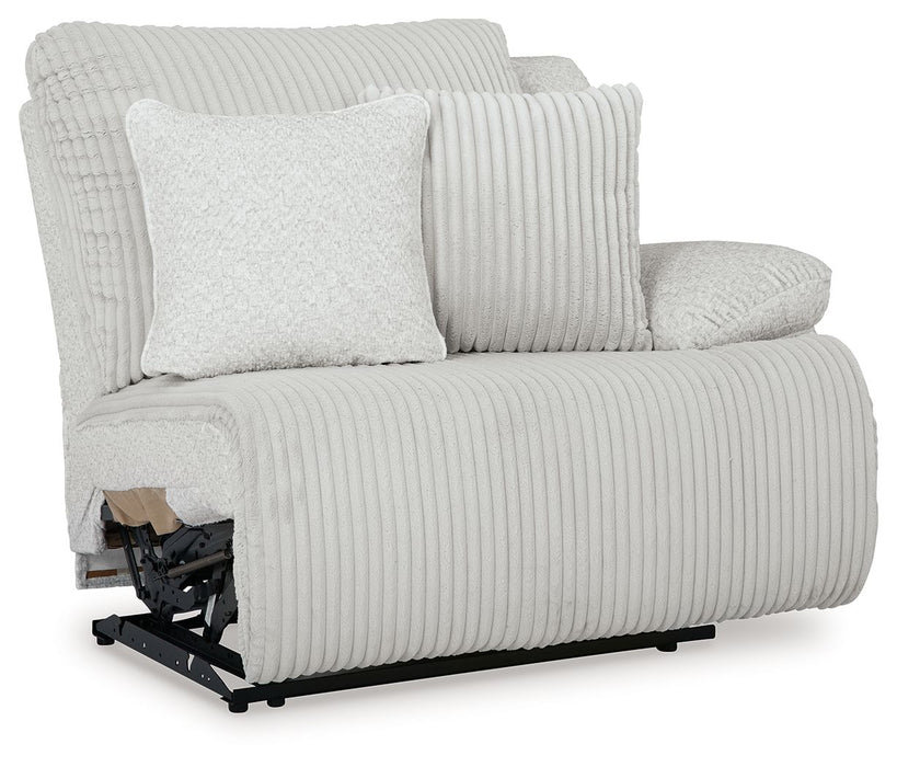 Top Tier - Raf Zero Wall Power Recliner - Alloy