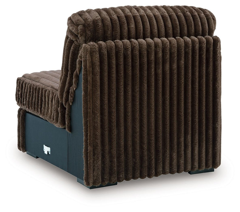 Midnight-Madness - Armless Chair - Chocolate