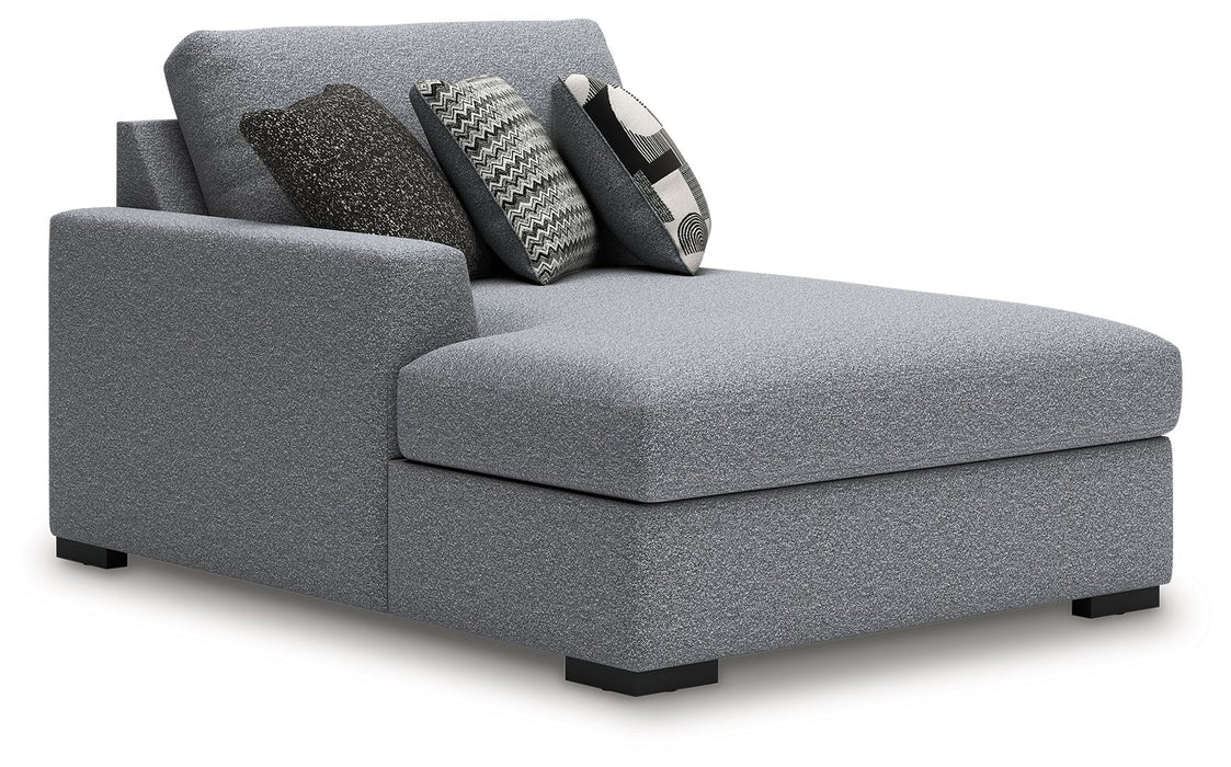 Bealton - LAF Corner Chaise - Salt And Pepper