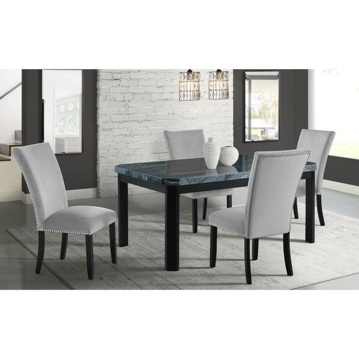 Francesca - Standard Height Dining Table - Gray