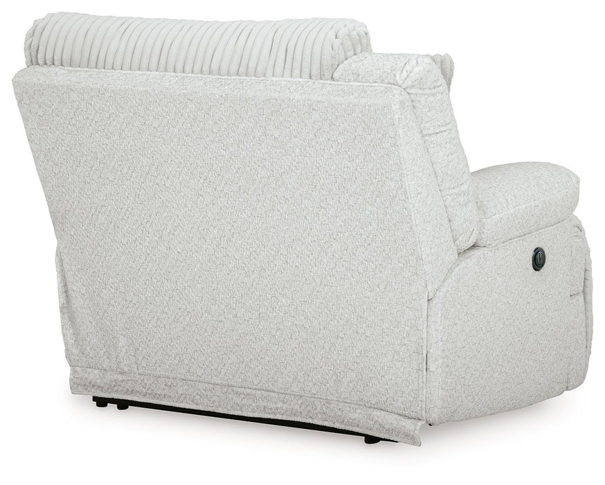 Top Tier - Laf Zero Wall Power Recliner - Alloy
