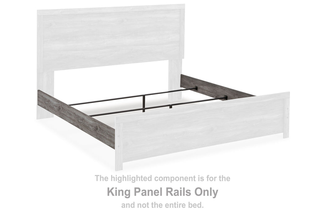 Bronyan - King Panel Rails - Dark Gray
