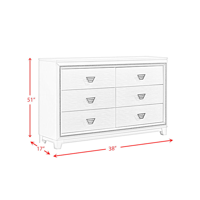 Moondance - Dresser White