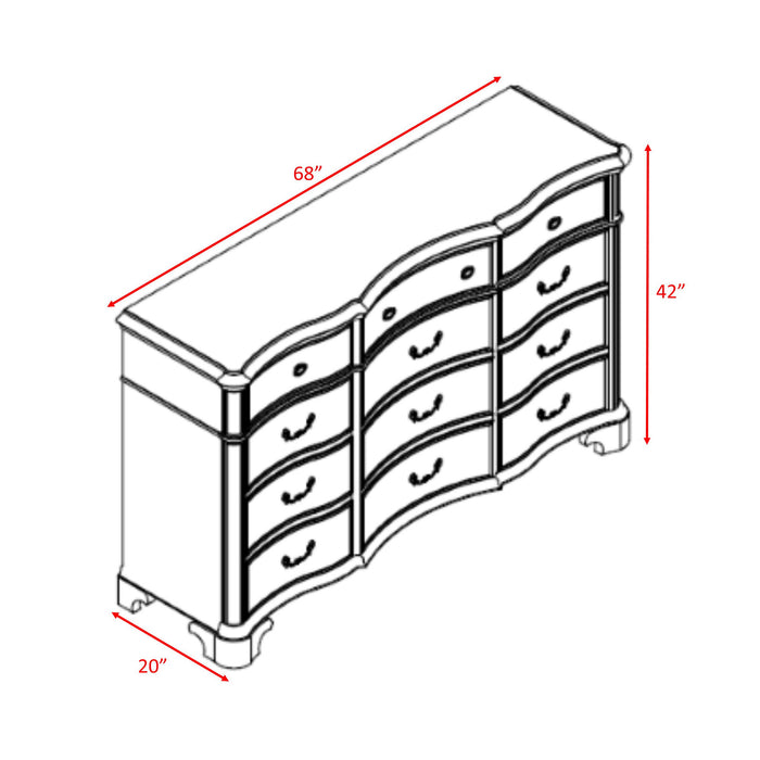 Tabasco - Dresser - Dark Cherry