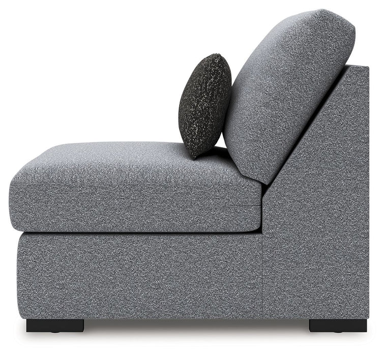 Bealton - Armless Chair - Salt And Pepper