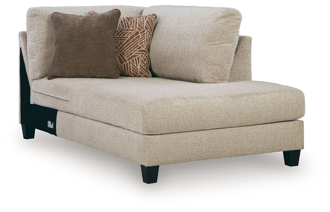 Steelwater Retreat - RAF Corner Chaise - Latte