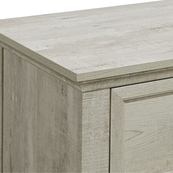 Matias - Bedroom Set With Queen/Full Headboard, Dresser, Mirror & Nightstand