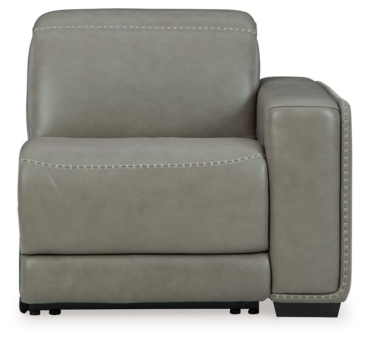 Correze - RAF Zero Wall Power Recliner - Gray