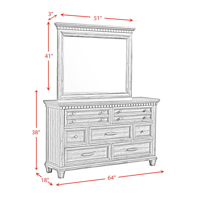 Mccoy - Dresser & Mirror Set