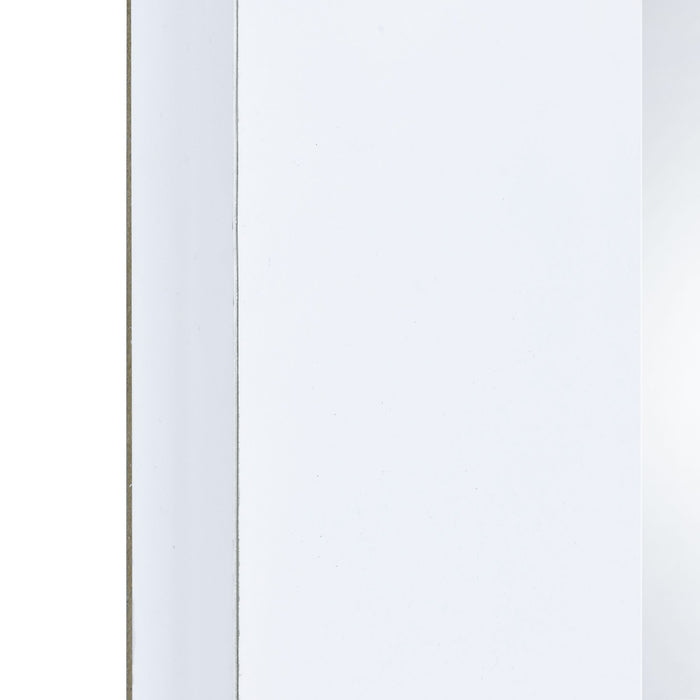 Lindy - Floor Mirror With Lights - White