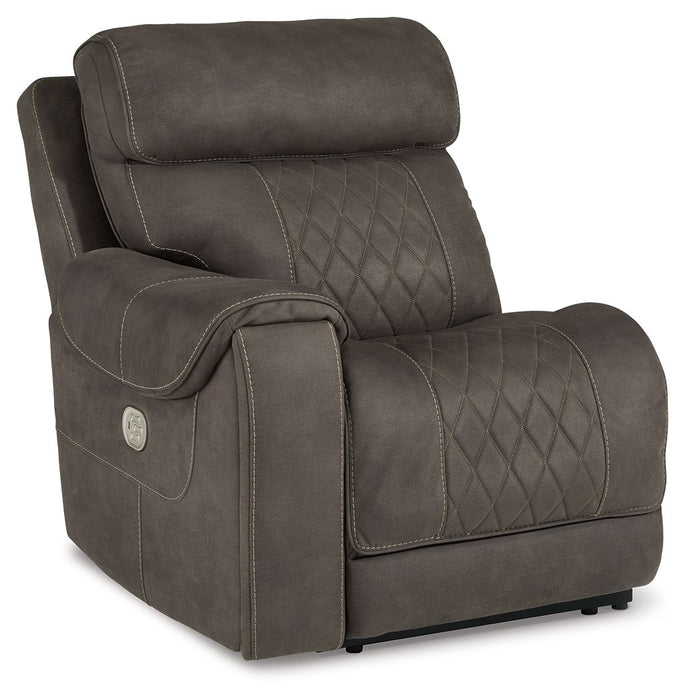 Hoopster - Laf Zero Wall Power Recliner - Gunmetal