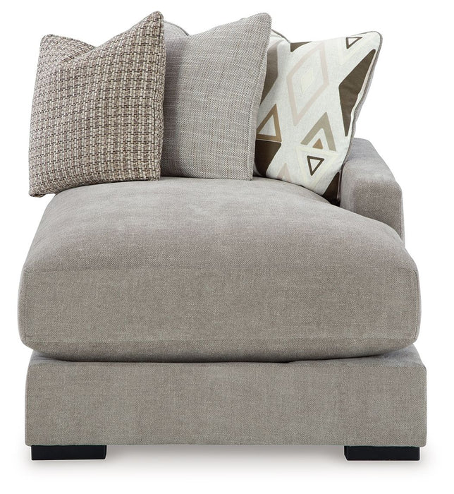 Aslan Court - Raf Corner Chaise - Pebble
