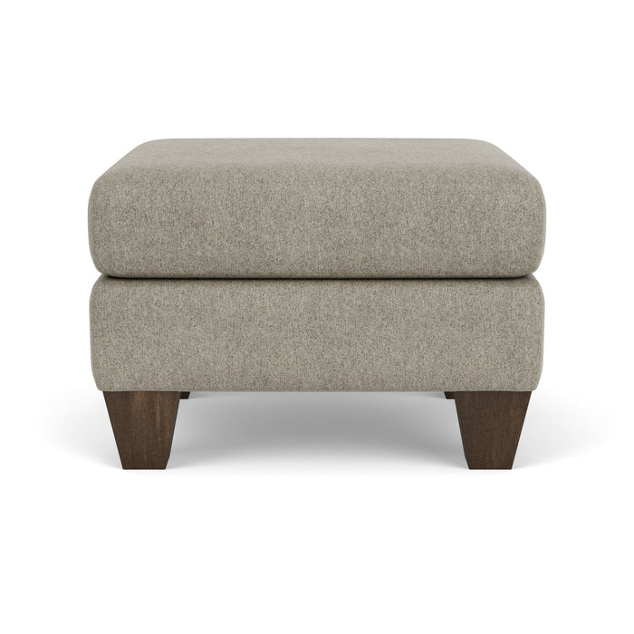 Moxy - Fabric Ottoman, Square Tapered Legs