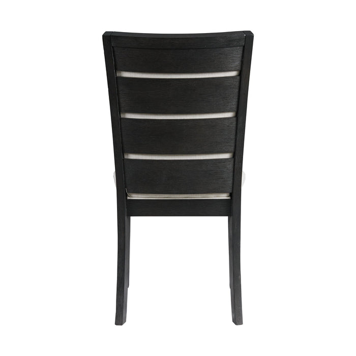 Grady - Dining Slat Back Side Chair (Set of 2) - Black