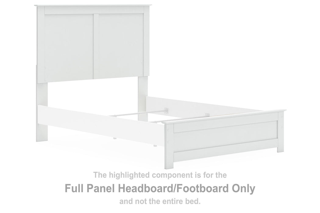 Bostwick Shoals - Full Panel Headboard/Footboard - White