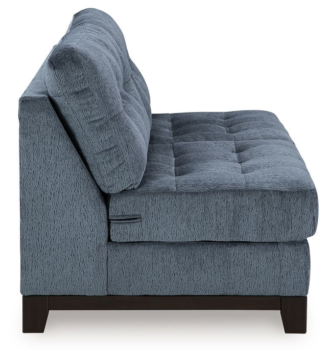 Maxon Place - Armless Loveseat - Navy