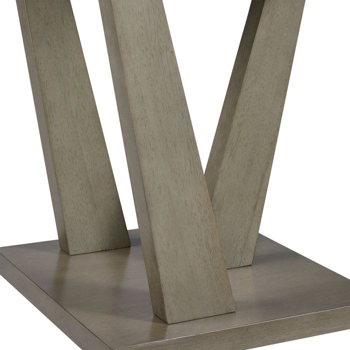Greta - 2 Piece Occasional Table Set (Coffee Table And End Table) - Gray