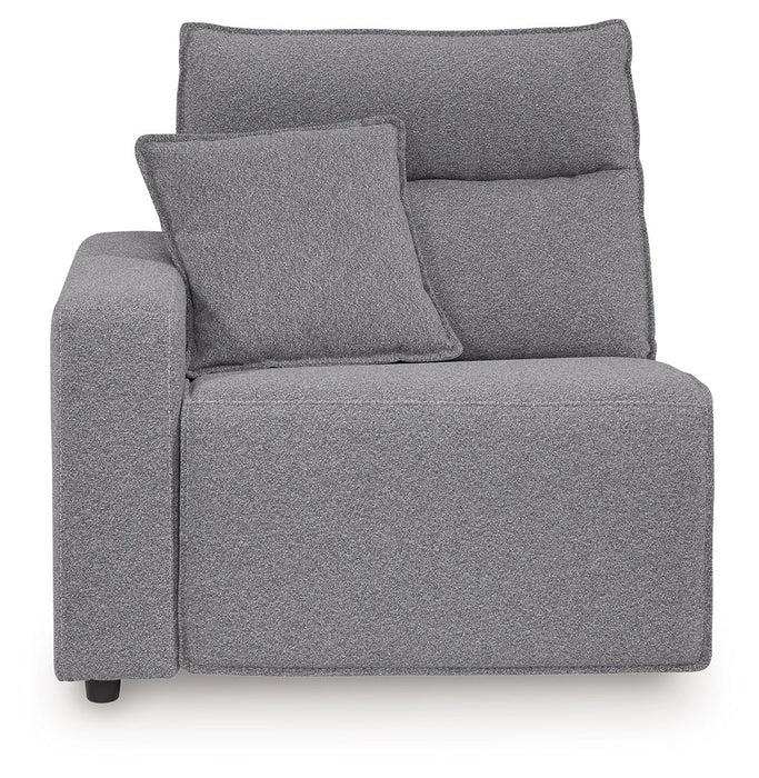 Modmax II - LAF Zero Wall Power Recliner - Salt And Pepper