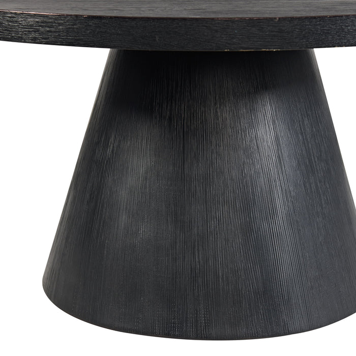 Portland - Round Coffee Table - Black