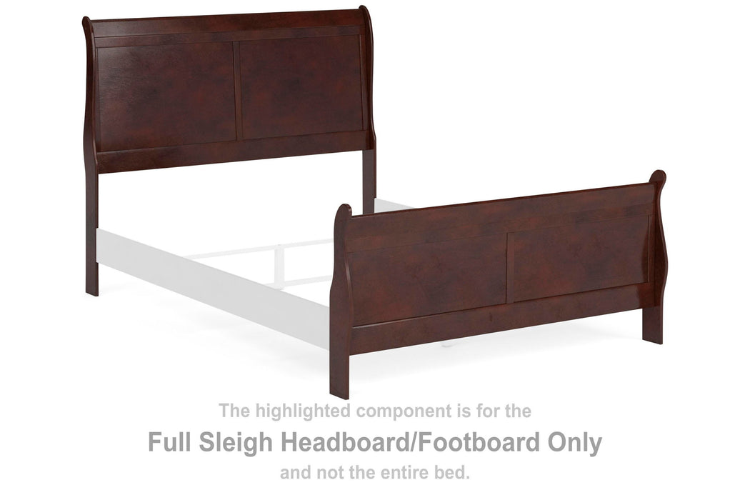 Alisdair - Full Sleigh HDBD/Ftbd - Reddish Brown