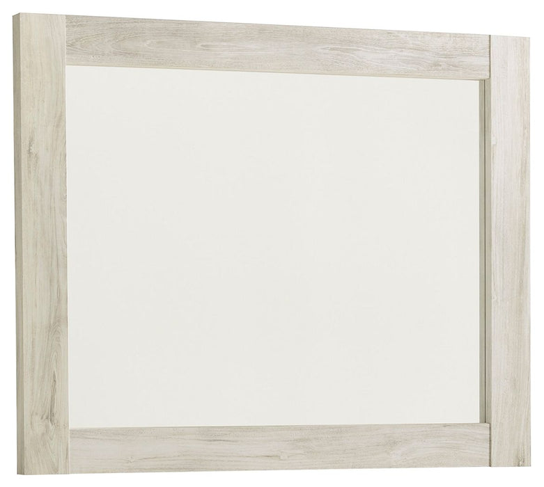 Bellaby - Bedroom Mirror - Wooden Frame - Whitewash