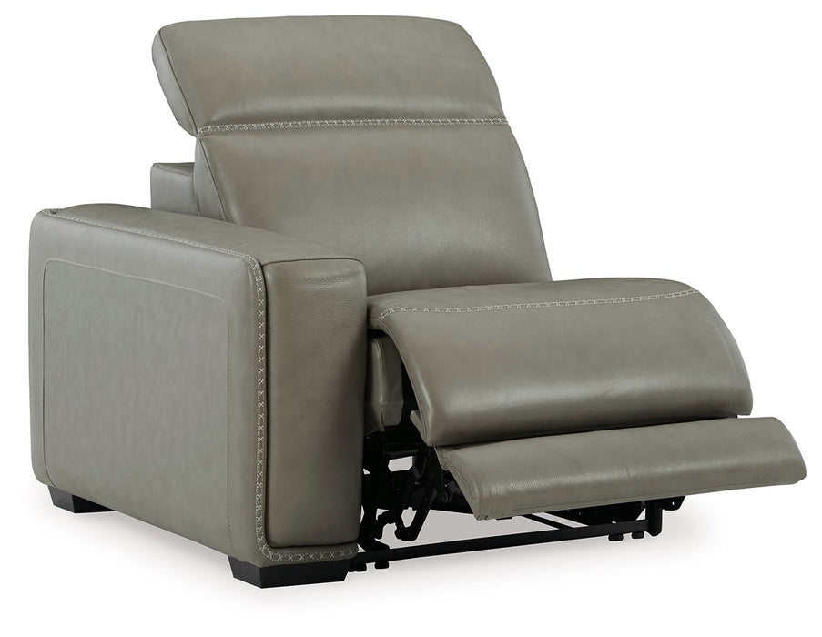 Correze - LAF Zero Wall Power Recliner - Gray