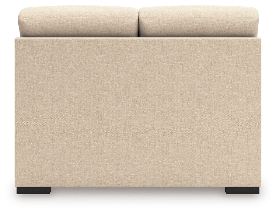 LadyMae - Armless Loveseat - Twill