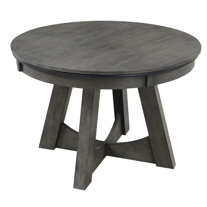 Prince - Round Game Table - Gray