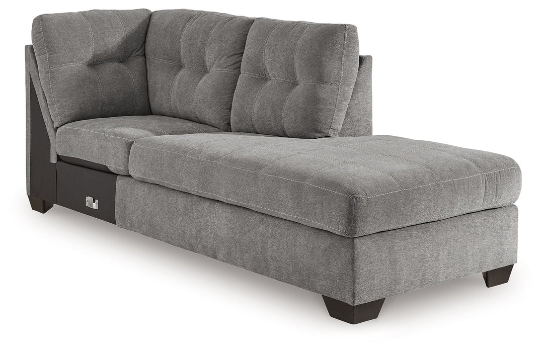 Marleton - Raf Corner Chaise - Gray