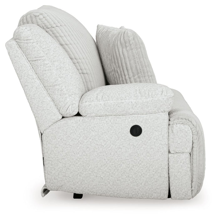 Top Tier - Laf Zero Wall Power Recliner - Alloy