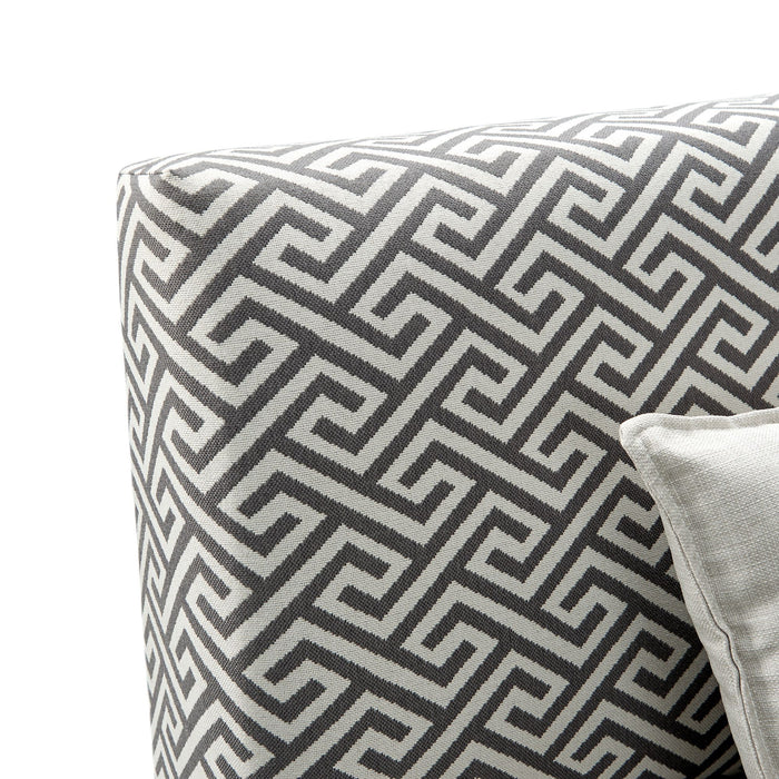 Gramercy - Upholstered Dining Settee - Dark Brown