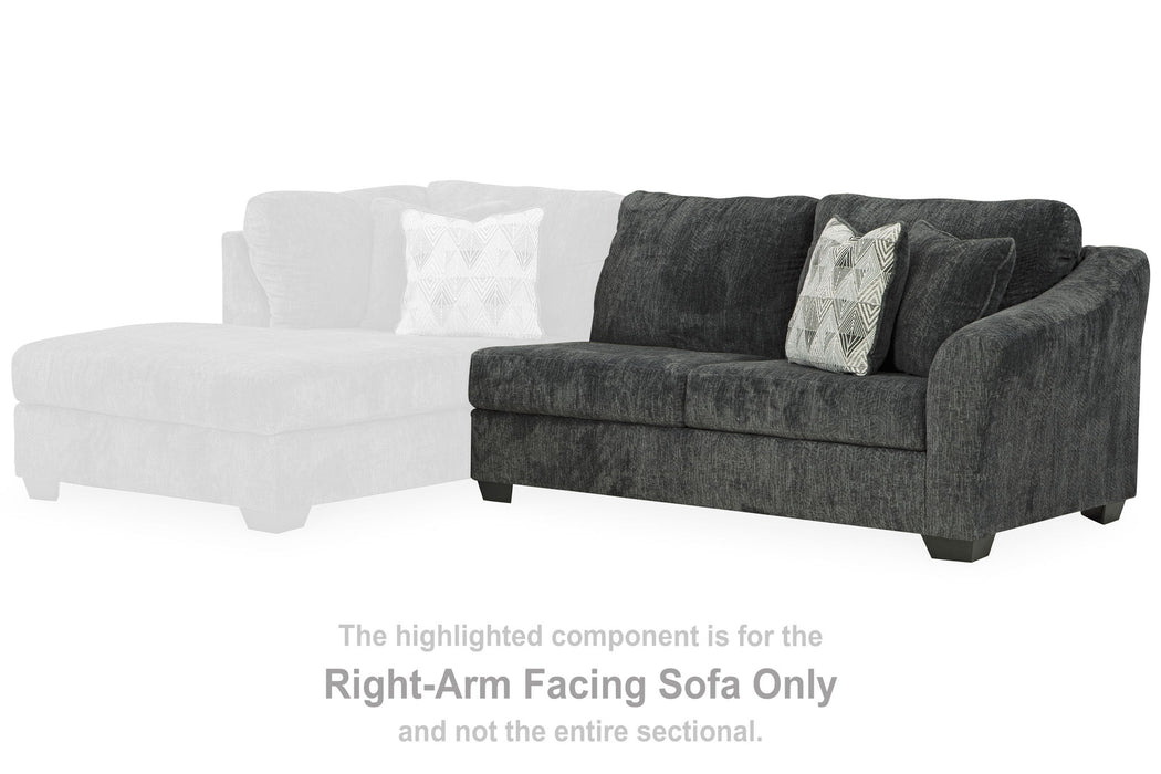 Biddeford - Raf Sofa - Shadow