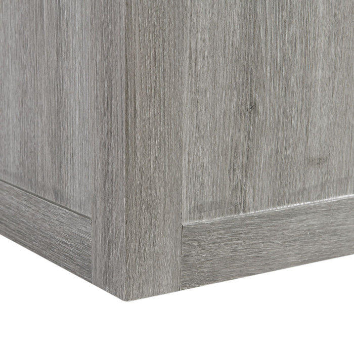 Uster - 2 Piece Occasional Set (Coffee Table And End Table) - Light Gray