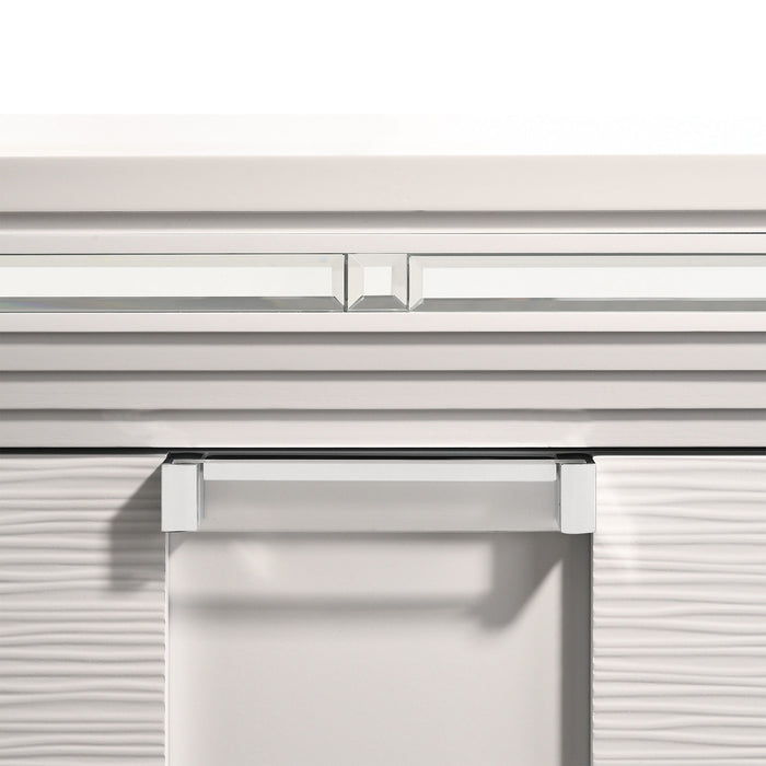 Twenty Nine - Nightstand With USB - White