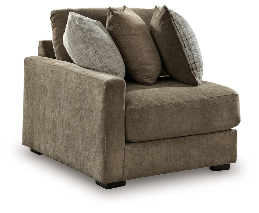 Camellia-Court - LAF Corner Chair - Coffee