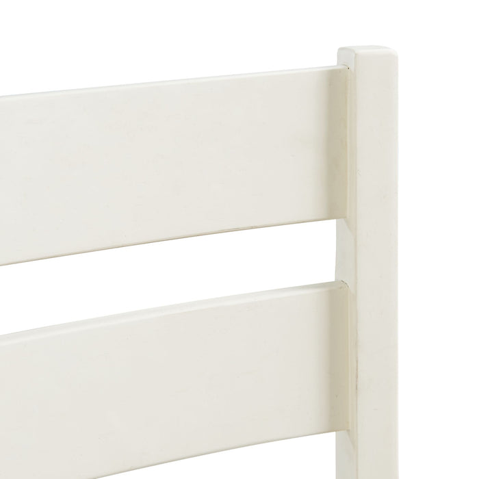 Park Creek - Ladder Back Side Chair (Set of 2) - Cottage White Finish