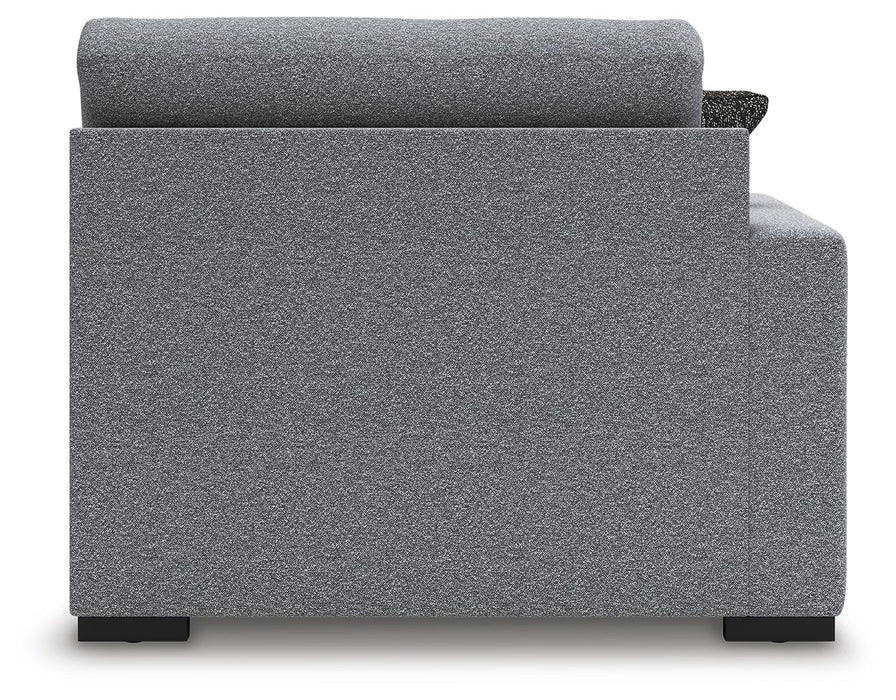 Bealton - LAF Corner Chaise - Salt And Pepper