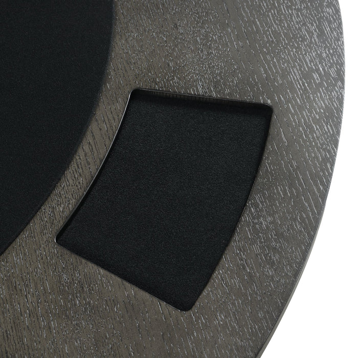 Prince - Round Game Table - Gray