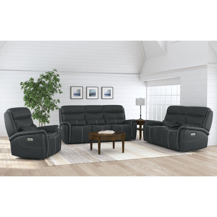 Aruba - Power Motion Loveseat With Power Headrest And Console