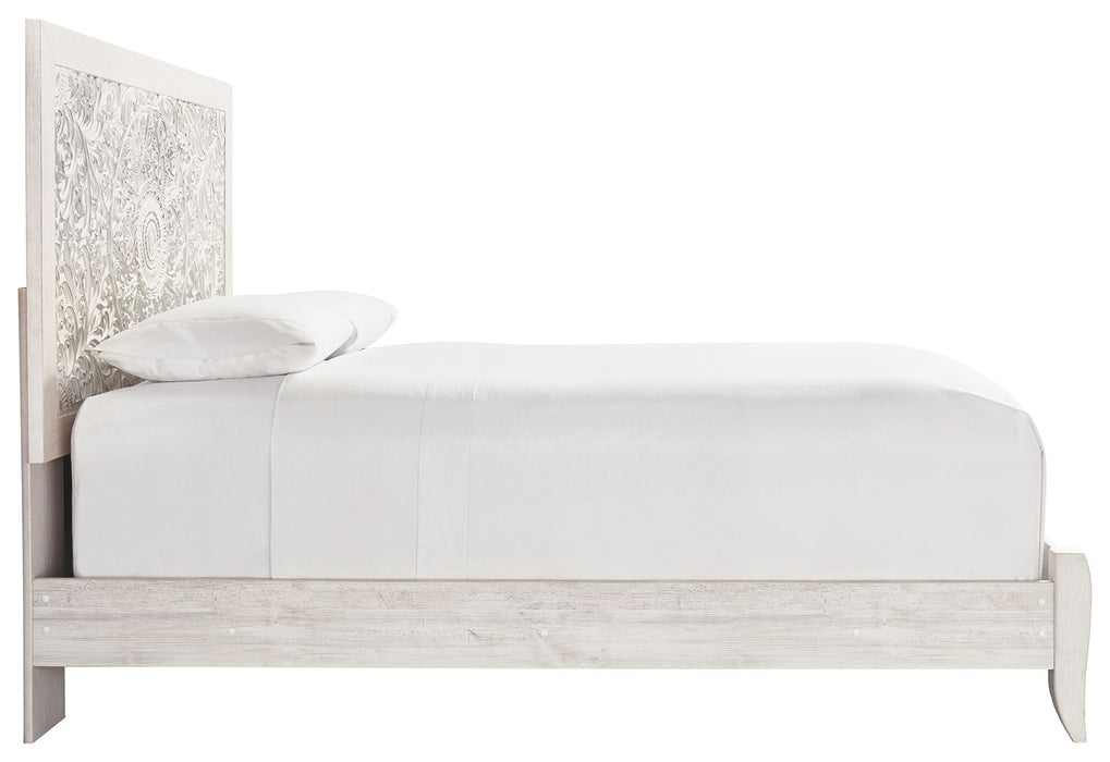 Paxberry - Queen Panel Headboard - Whitewash
