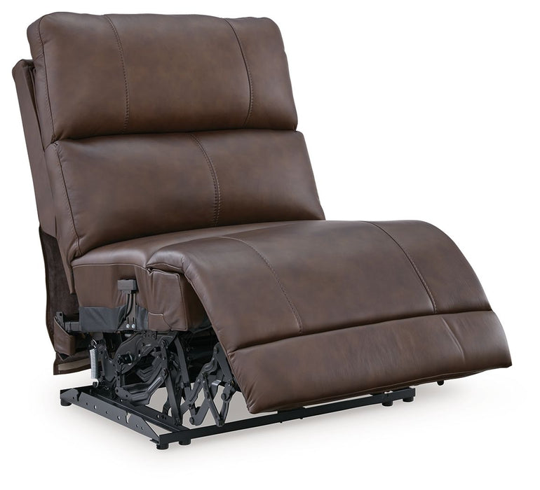 Bleckley - Power Armless Recliner With Adjustable Headrest - Espresso