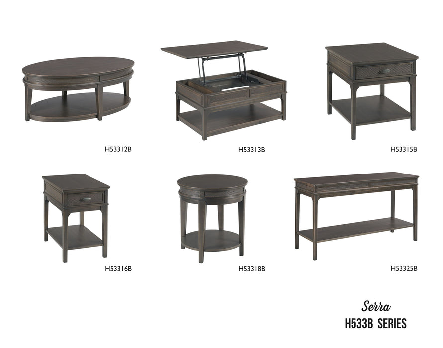 Serra - Oval Cocktail Table