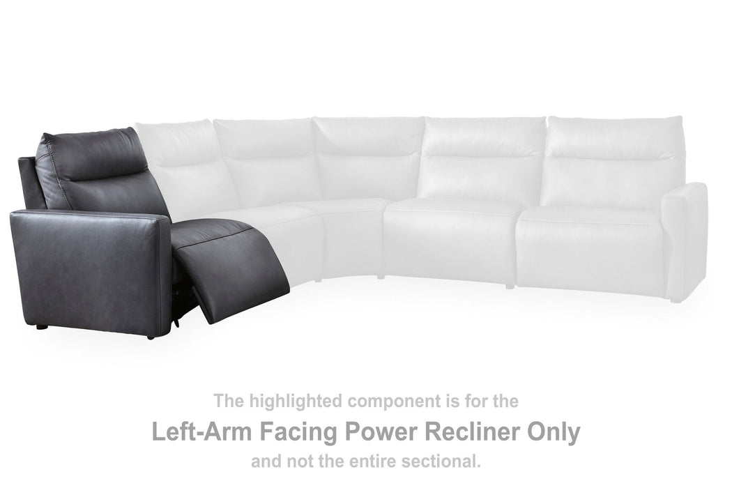 ModZ - LAF Zero Wall Power Recliner - Blue