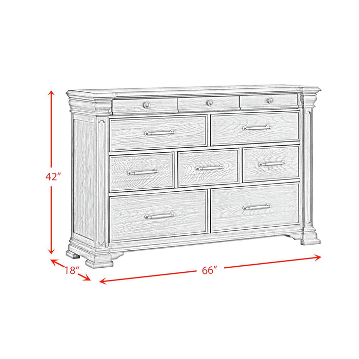 Kings Court - 10-Drawer Dresser
