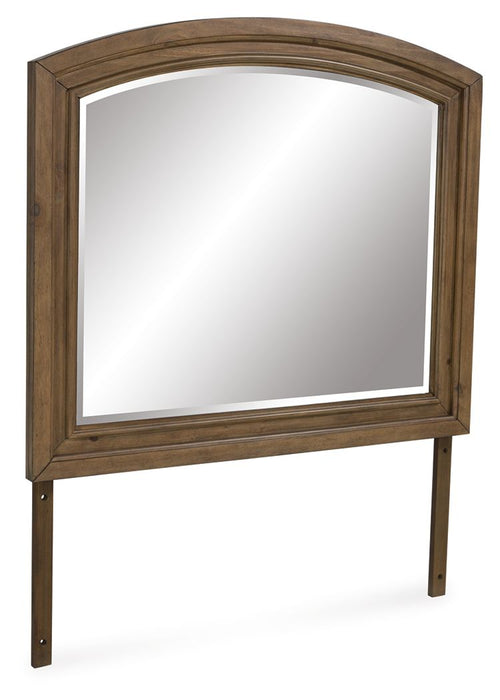 Feddinger - Bedroom Mirror - Medium Brown