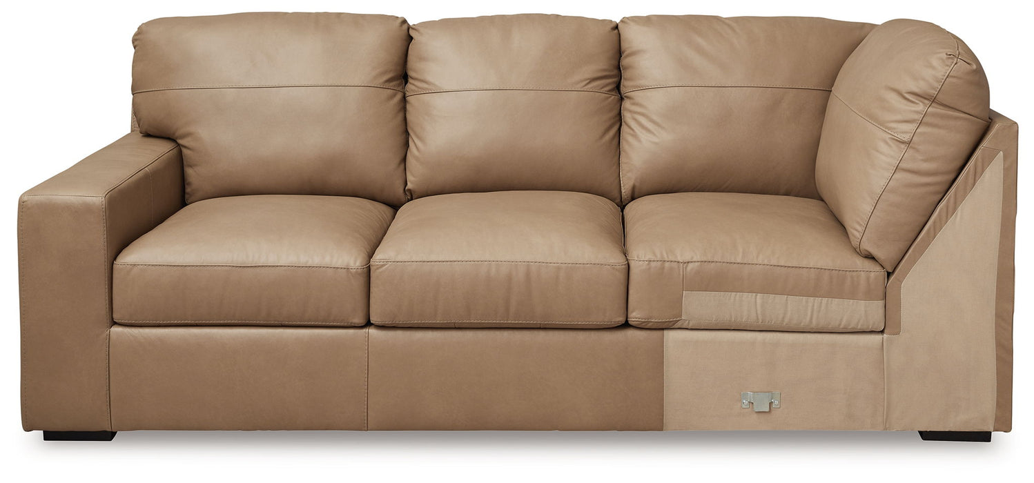 Bandon - Laf Sofa With Corner Wedge - Toffee