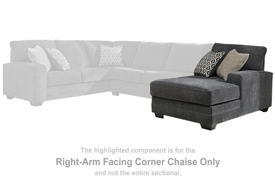 Tracling - RAF Corner Chaise - Slate
