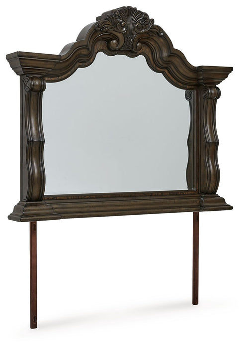 Maylee - Bedroom Mirror - Dark Brown