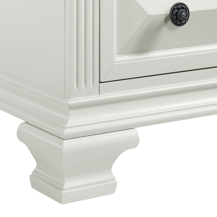 Bridgestone - 2-Drawer Nightstand With USB